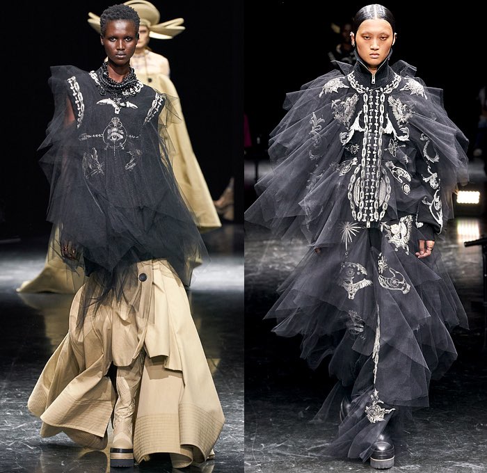 donebysaint's tweet photo. Jean-Paul Gaultier, Fall/Winter 21-22 https://t.co/fyzcyqIUAo