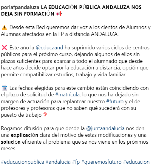 PorLaFPAndaluza's tweet photo. https://t.co/o3dFWwYGIK