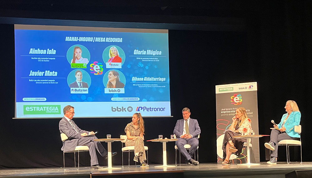 Estrategianet's tweet image. 🏆 @satlantis_   y #P4Q, galardonadas con el V Premio ‘José Ignacio Arrieta Enpresa eta  Gizarte Saria - #PremioEmpresaySociedad_JoséIgnacioArrieta ’
tinyurl.com/4a23dd48