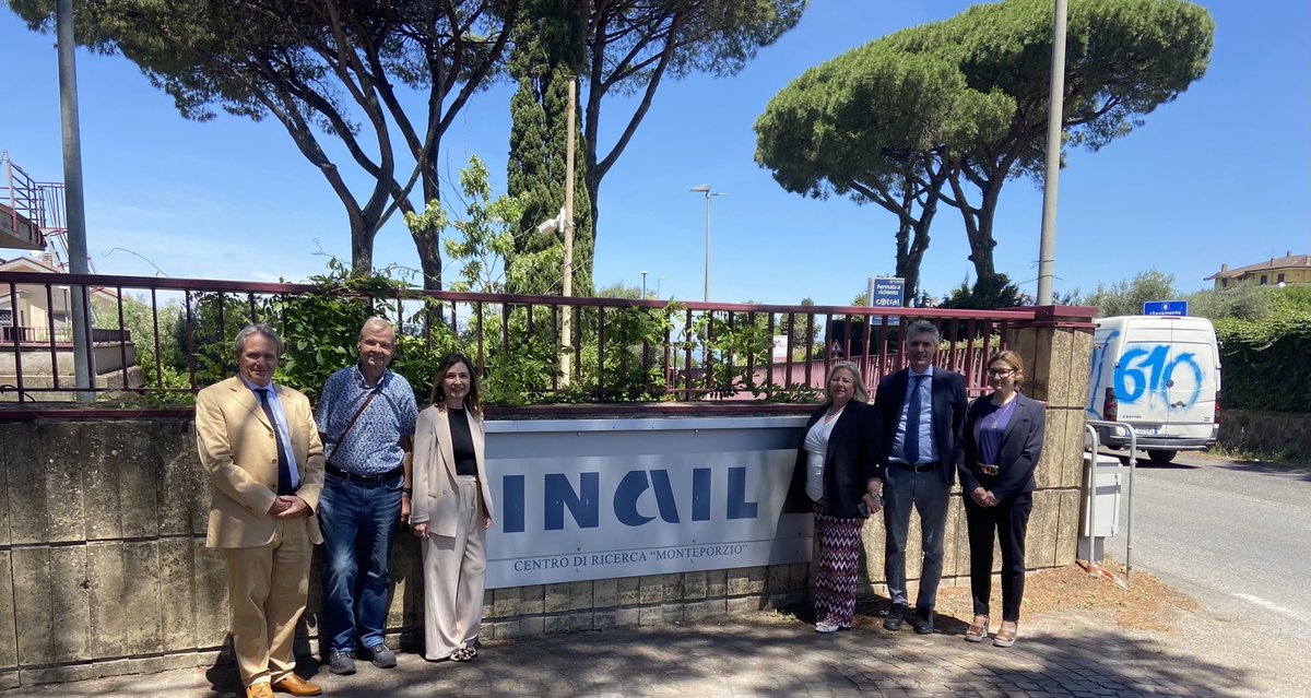 It was exciting to visit the WHO collaborating centre for occupational health at ⁦<a href="/inail_gov/">Inail</a>⁩ in Italy and to discover many innovations and talents in protecting the health of working people. Grazzie ⁦<a href="/gagliardi_diana/">Diana Gagliardi</a>⁩