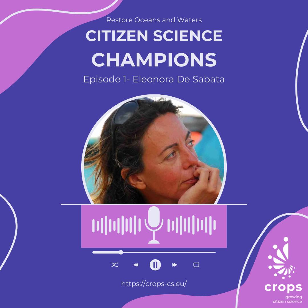 EU's project <a href="/cropsCS/">cropsCS</a> interviewed our Comms director, <a href="/edesabata/">eleonora de sabata</a>, on marine #citizenscience &amp; her 30-yrs long experience in gathering data from marine lovers for #shark research, <a href="/CleanSeaLIFE/">CleanSeaLIFE</a> and now @LIFEEUSharks. Listen to this podcast and and upcoming episodes!