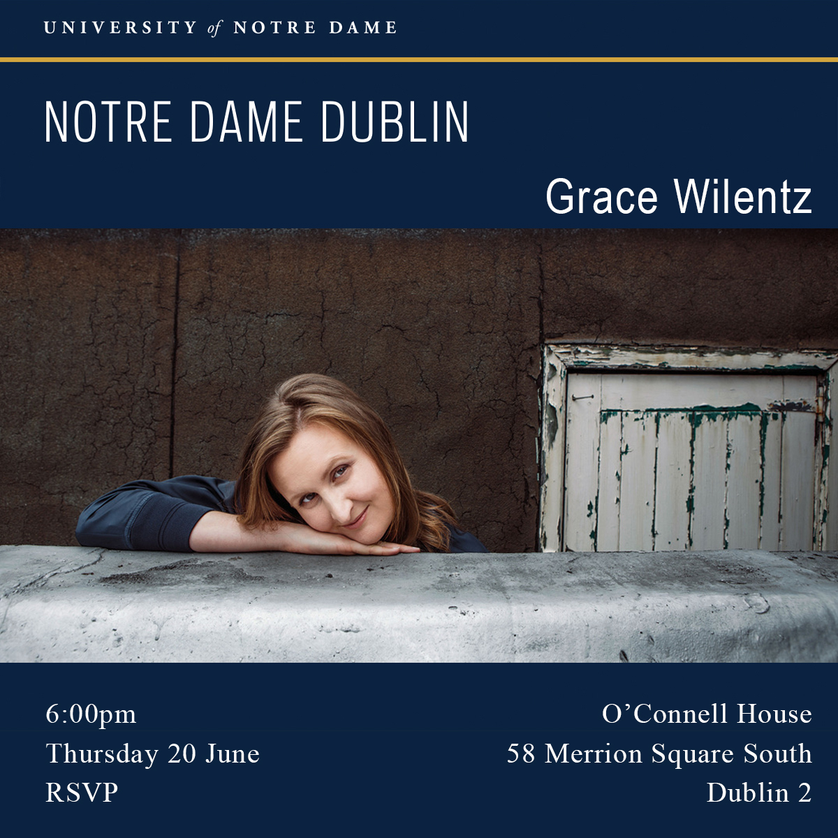 This Thursday, I'll be reading from my collection 'The Limit of Light', published by <a href="/TheGalleryPress/">The Gallery Press</a> as part of my post as inaugural Writer in Residence with <a href="/unddublin/">University of Notre Dame Dublin</a>. I'm excited to chat in depth about the work with Director Kevin Whelan. Details below. Hope to see you there!