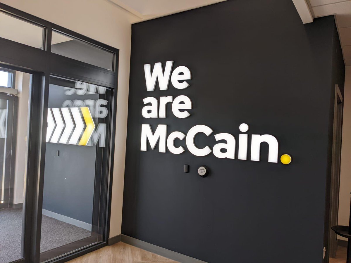 HarrisonsSigns's tweet image. 🕯️💡Showcasing some of our illuminated 3D built up block letters completed for McCain's offices. ✨ Combining bold design with brilliant illumination for a standout look.

#harrisons #since1909 #3dbuiltupletters #mccain #bespoke