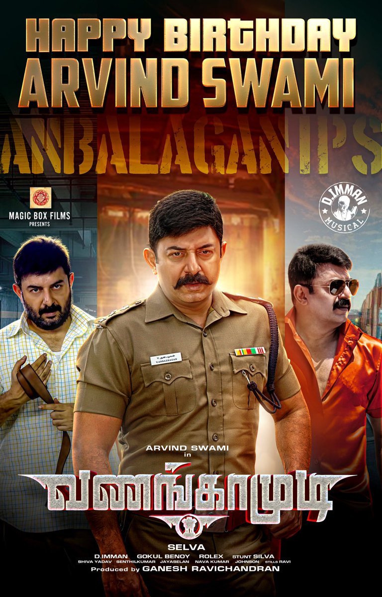 sekartweets's tweet image. The Team of #Vanangamudi conveys birthday wishes to Arvind Swami!

@thearvindswami #DirectorSelva 
@immancomposer 
@SimranbaggaOffc @Nanditasweta @ritika_offl   @ganeshmagicbox  #MagicBox @Arunrajakamaraj @johnsoncinepro