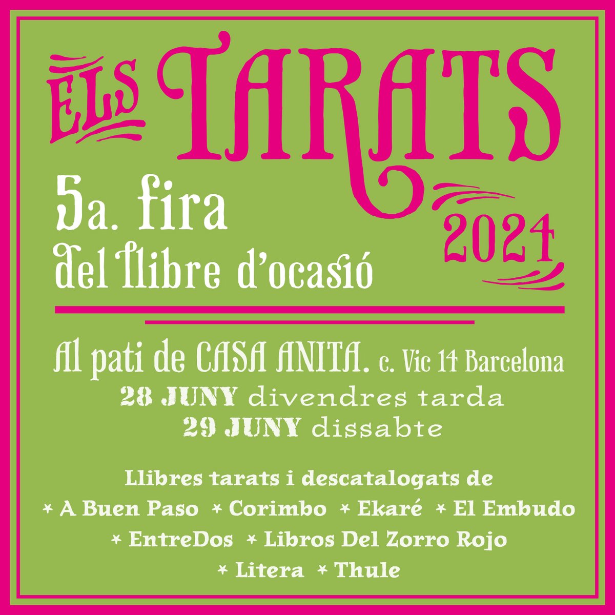 Casa Anita Llibres tweet media