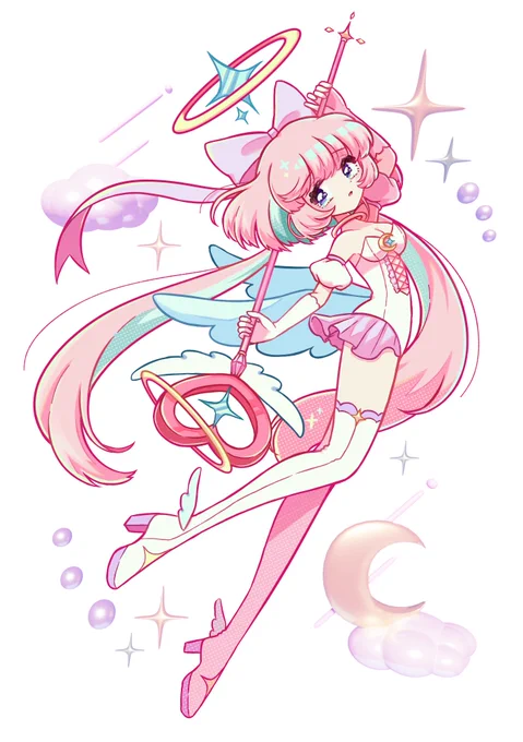 こんな感じのイラスト描いてるので、興味ある方とかぜひプロフィール飛んでみてください 