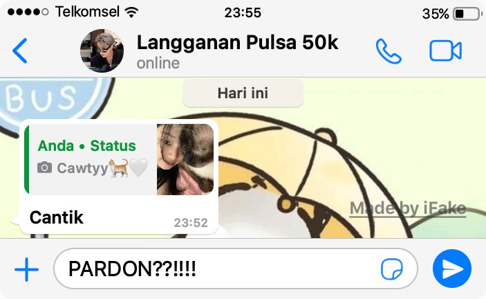 Langganan pulsa 50k

☆-- jay few tweets au
written by krnanfs