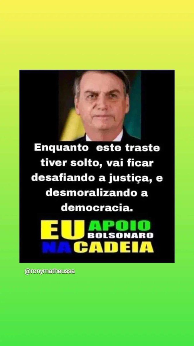 GracieusaBrito's tweet photo. @BlogdoNoblat "Irritado"?
O Brasil está envergonhado, enojado,"estuprado"  psicologicamente.
A Era das TREVAS do Período Bolsonariano não dissipa pela MOROsidade da justiça em punir brancos,ricos e poderosos.
Obscurantismo total e provável teocracia futuramente em país que a CF/88 MANDA SER... https://t.co/vsVIKNSAr3