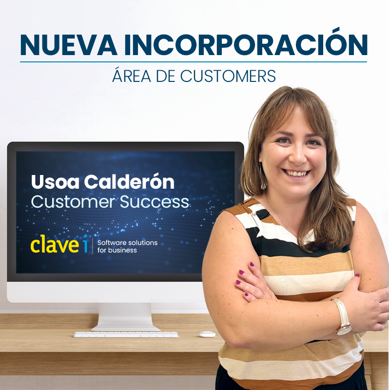 CLAVEi's tweet photo. ¡Damos la bienvenida a Usoa Calderón como Customer Success en nuestra sede de Lugo! 🎉 ¡Bienvenida Usoa, estamos encantados de tenerte con nosotros! ¡Éxito en esta nueva etapa! 💪 

#ClaveiTD #SoftwareSolutions #CustomerSuccess #BienvenidaUsoa 🌟👏 https://t.co/6G0ZHLn7by