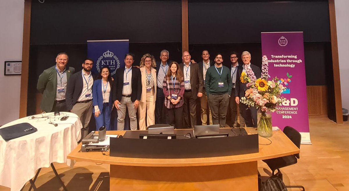 Excited to announce that <a href="/OfficialUoM/">The University of Manchester</a> will host the 2026 R&amp;D Management Conference in Manchester! #rnd2026

Kudos to this year’s organisers for a fantastic conference, and best of luck to <a href="/ScuolaSantAnna/">ScuolaSantAnna</a> for #rnd2025! 👏👏