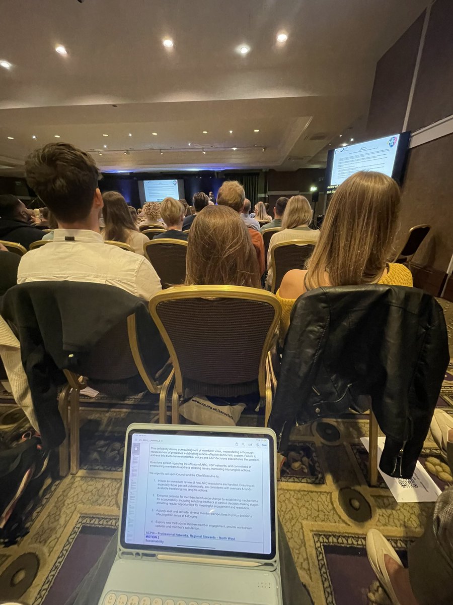 Hayley Price (@physiohayley) on Twitter photo Day 1 of <a href="/thecsp/">Chartered Society of Physiotherapy (CSP)</a> #CSPARC24
So good to see so many familiar faces and to be back in the room for such important discussions. Here we go! <a href="/CSPsouthcentral/">CSPsouthcentral</a> Day 1 of <a href="/thecsp/">Chartered Society of Physiotherapy (CSP)</a> #CSPARC24
So good to see so many familiar faces and to be back in the room for such important discussions. Here we go! <a href="/CSPsouthcentral/">CSPsouthcentral</a>