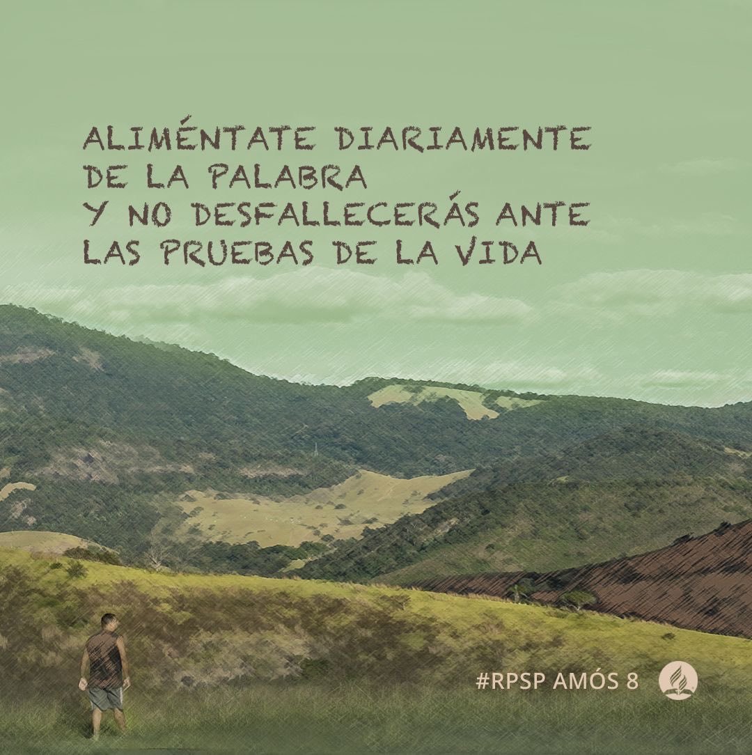 RamiroLeroyDiaz's tweet photo. #RPSP Am8
Aliméntate diariamente con la palabra de Dios (Vs. 11-12) porque:
a. Fortalece los músculos de la fe. 
b. Aumenta las defensas contra el pecado.
c. Oxigena nuestra vida espiritual. 
d. Llena el corazón de gozo. 
e. Hay crecimiento en todos los aspectos de nuestra vida. https://t.co/m06qa9GL9h