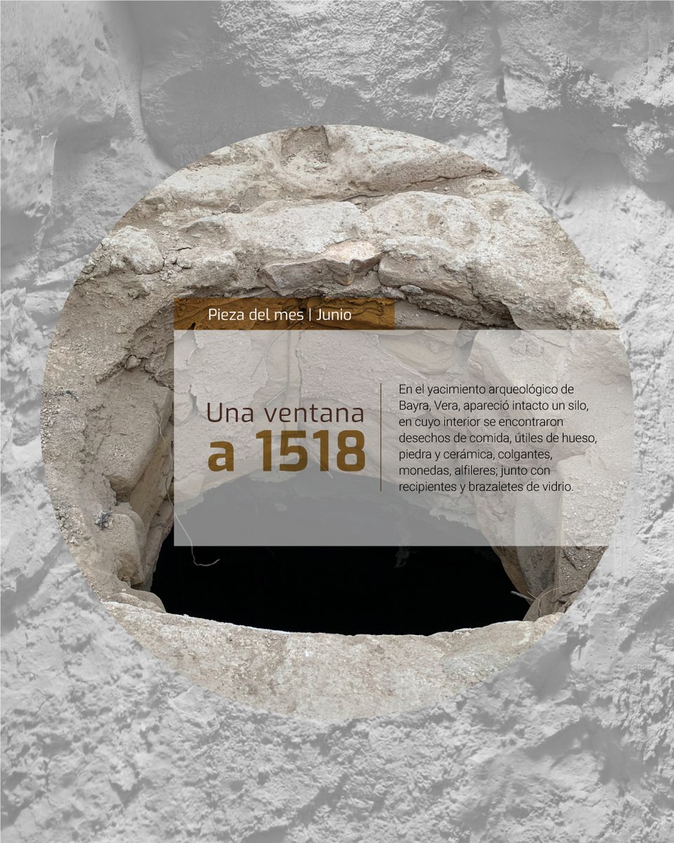 Museo_Almeria's tweet photo. Recuerda que será mañana:
#PiezadelMes
Bayra, ciudad del levante. Pieza del mes
Miércoles, 19 de junio a las 19:00 h.
La arqueóloga Carmen Sánchez Castillo será la encargada, en esta ocasión, de darnos a conocer Bayra a través de dos piezas significativas de nuestra colección. https://t.co/bzCBLJjJYn