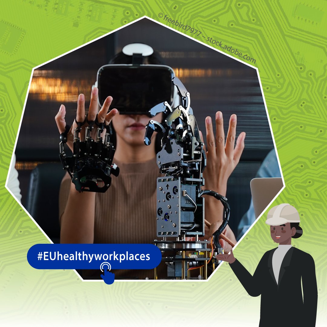 ADAPT_EOSH's tweet image. 🦾 #AdvancedRobotics & # are revolutionizing sectors like manufacturing, healthcare, & education.
But what about their impact on worker safety and health?
♟️ #OSH strategies in #TaskAutomation must take centre stage today:
healthy-workplaces.osha.europa.eu/en/publication…