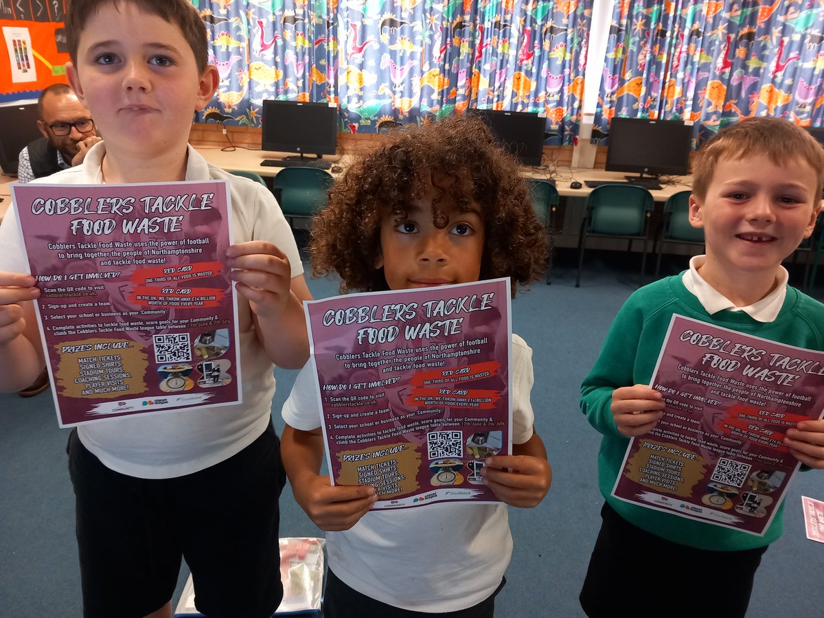 Back out in schools with <a href="/cawleys/">Cawleys Waste & Resource Management</a> talking to the Eco Council of <a href="/INISMrsMarshall/">Mrs Marshall</a> <a href="/INISYear1/">INIS Year 1</a> <a href="/INISYear2/">INIS Year 2</a> about recycling ♻️ &amp; also how they can help with the <a href="/NTFC_CT/">Northampton Town FC Community Trust</a> Cobblers Tackle Food Waste Project that has kicked off!!! <a href="/OllyM_NTFC/">Olly Mattock</a> #connectingcommunities #foodwaste #recycling