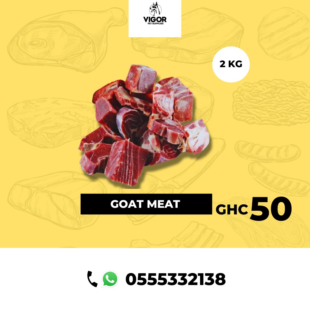 vigorpetsup's tweet photo. Kindly reach out to us for all your wholesome meat supplies for dogs. We have amazing offers for you. With just 50ghc, you can get a perfect combination of wholesome chicken parts. 

Call/Whatsapp 0555332138 to make purchase. https://t.co/a5jA2lh5rI
