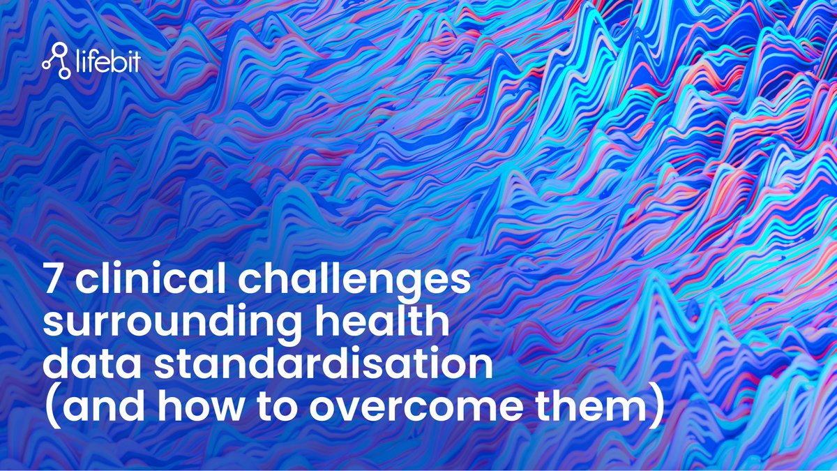 Read <a href="/lifebitAI/">Lifebit</a>’s evergreen blog on the 7 clinical challenges of health data standardisation and solutions to overcome them. A must-read for advancing healthcare research! Read more: hubs.li/Q02C3bk-0 #HealthData #TechInHealthcare #Lifebit