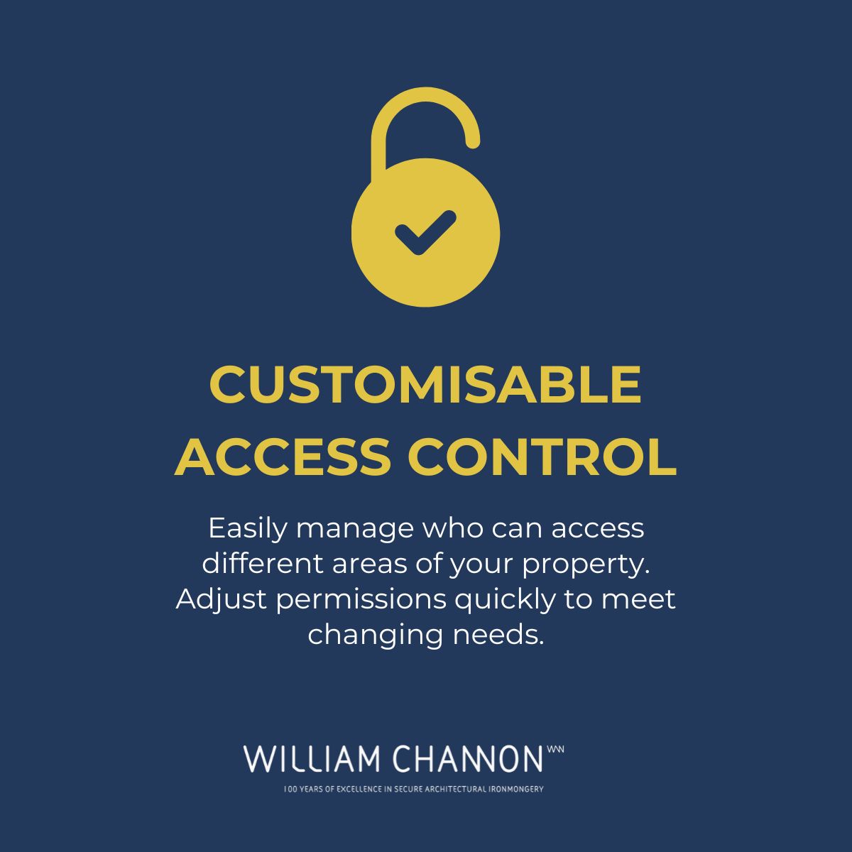 At #WilliamChannon, we are committed to providing top-tier #securitysolutions. Our partnership with #ASSAAbloyUK ensures that you receive the best in electronic locking technology. Whether you need to secure a property or a commercial site, #eCLIQ offers the reliability you need.
