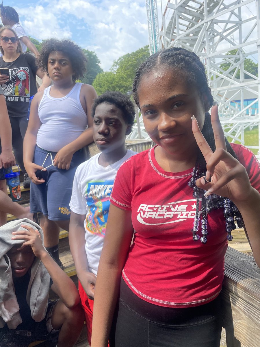Some photos from our Senior trip to Lake Compounce! Our seniors had a blast! #WeareNBE #FunatNBE