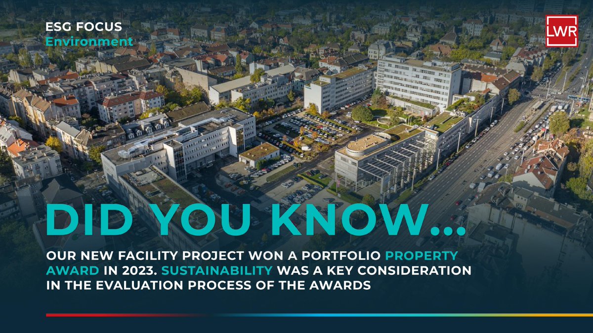 #Sustainability at #Lightware 🌱

Did you know that sustainability was a key consideration in our new facility project that won a Portfolio Property Award last year? 

For more updates on how we promote sustainability as a business click here 👉
lightware.me/4bU8Yrj

#GreenAV