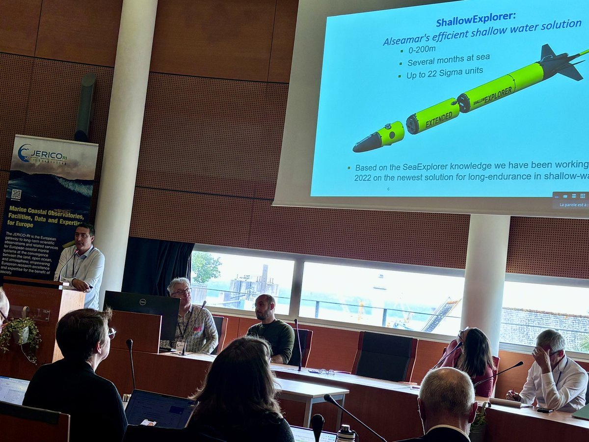 Laurent Coppola (@laurcopp1) on Twitter photo Today starts the last GA of @JERICO-s3 in Brest. It was a pleasure to heard and discuss with marine RI DG and industrials about the future collaborations <a href="/EMSOeu/">EMSO ERIC</a> <a href="/EuroArgoERIC/">Euro-Argo ERIC</a> <a href="/icos/">icos</a> <a href="/DANUBIUSRI/">DANUBIUS-RI</a> <a href="/alseamar/">Alseamar</a> <a href="/nke_Instruments/">nke Instrumentation</a> <a href="/SEABER_/">SEABER</a> <a href="/fairscope_/">FairScope</a> #OceanoVox <a href="/Ifremer_fr/">Ifremer 🌊</a> <a href="/CNRS_INSU/">CNRS Terre & Univers</a> Today starts the last GA of @JERICO-s3 in Brest. It was a pleasure to heard and discuss with marine RI DG and industrials about the future collaborations <a href="/EMSOeu/">EMSO ERIC</a> <a href="/EuroArgoERIC/">Euro-Argo ERIC</a> <a href="/icos/">icos</a> <a href="/DANUBIUSRI/">DANUBIUS-RI</a> <a href="/alseamar/">Alseamar</a> <a href="/nke_Instruments/">nke Instrumentation</a> <a href="/SEABER_/">SEABER</a> <a href="/fairscope_/">FairScope</a> #OceanoVox <a href="/Ifremer_fr/">Ifremer 🌊</a> <a href="/CNRS_INSU/">CNRS Terre & Univers</a>