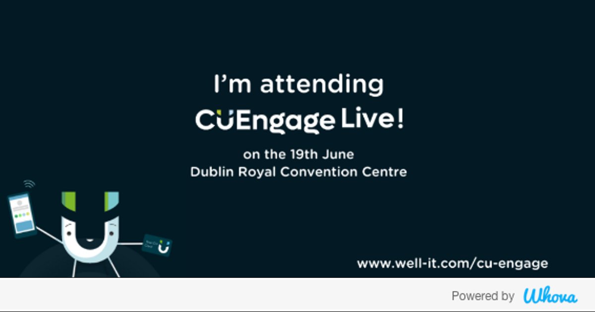 Hi! I'm attending cuEngage Live! #cuEngageLive. Let's start connecting with each other now.  - via Whova event app whova.com/whova-event-ap…