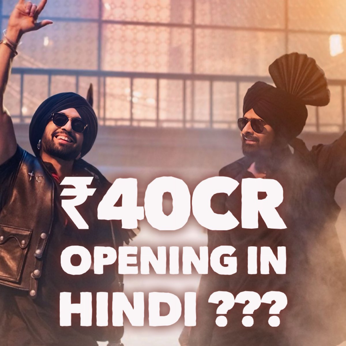 Yes…. I didn’t like #kalki2898ad film trailer, but rest all is simply mind boggling, entire team has created massive awareness all over India by just showing few assets…..  

Yesterday a new song was launched where both #Prabhas &amp; #Diljit have shared screen, and what a
