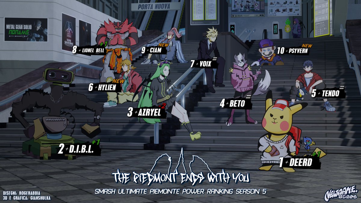 Super Smash Bros. Piemonte tweet media