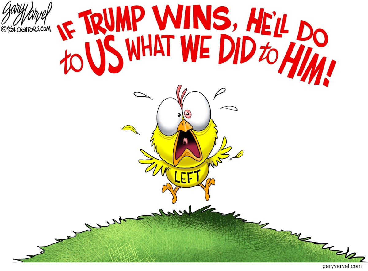 Media has been Chicken Little since I was little. That's a LONG time. #TrumpDerangementSyndrome #MediaLies #CorruptDemocrats