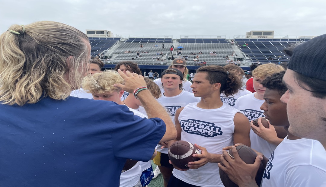 Blustein Recruiting (@larryblustein) on Twitter photo Miami-Dade, Broward Underclassmen Shine At FIU Mega Camp. larryblustein.com/news/miami-dad… <a href="/DanLaForestFB/">Dan LaForest 🏈</a> <a href="/FIUFootball/">FIU Football</a> <a href="/CoachMikeMac/">Coach Mike MacIntyre</a> <a href="/CharlieBecker56/">Charlie Becker</a> <a href="/JaidenArneus/">Jaiden Arneus</a> <a href="/JahlaniBrown_22/">Jahlani Brown</a> <a href="/zach_lemasters/">Zach LeMasters</a> <a href="/Christian_P_E10/">Christian Espinal</a> <a href="/godschild_kev/">Kevin Campbell Jr</a> <a href="/FreeneyJamie/">Jamie Freeney</a> <a href="/Gonzalo_Lacasa1/">Gonzalo Lacasa</a> <a href="/BryanPGranger/">Bryan Granger</a> <a href="/KeyTray3/">Ke’Varee McCall</a> Miami-Dade, Broward Underclassmen Shine At FIU Mega Camp. larryblustein.com/news/miami-dad… <a href="/DanLaForestFB/">Dan LaForest 🏈</a> <a href="/FIUFootball/">FIU Football</a> <a href="/CoachMikeMac/">Coach Mike MacIntyre</a> <a href="/CharlieBecker56/">Charlie Becker</a> <a href="/JaidenArneus/">Jaiden Arneus</a> <a href="/JahlaniBrown_22/">Jahlani Brown</a> <a href="/zach_lemasters/">Zach LeMasters</a> <a href="/Christian_P_E10/">Christian Espinal</a> <a href="/godschild_kev/">Kevin Campbell Jr</a> <a href="/FreeneyJamie/">Jamie Freeney</a> <a href="/Gonzalo_Lacasa1/">Gonzalo Lacasa</a> <a href="/BryanPGranger/">Bryan Granger</a> <a href="/KeyTray3/">Ke’Varee McCall</a>