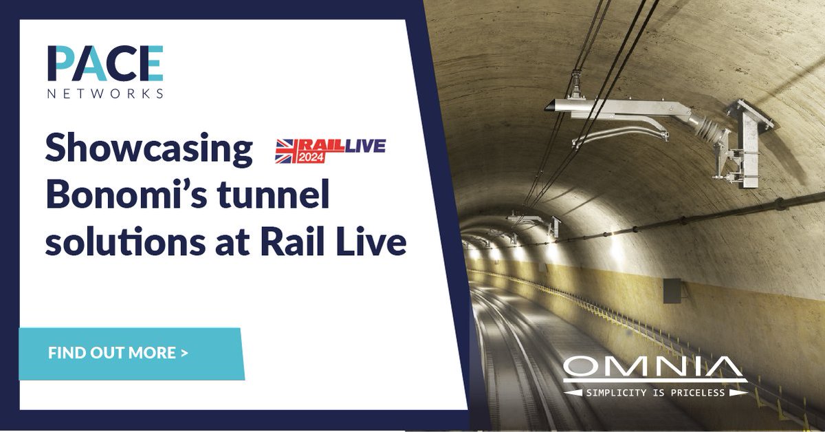 PACE_Networks's tweet image. Discover Bonomi’s tunnel solutions including cantilevers, single insulator cantilevers and tunnel arms.  Come and see us at Stand B23

 #RailLive #RailLive2024 #RailwayIndustry #Infrastructure #Technology #Networking #Innovation #PACENetworks #BonomiGroup
 pace-networks.com/tunnel-bridge-…