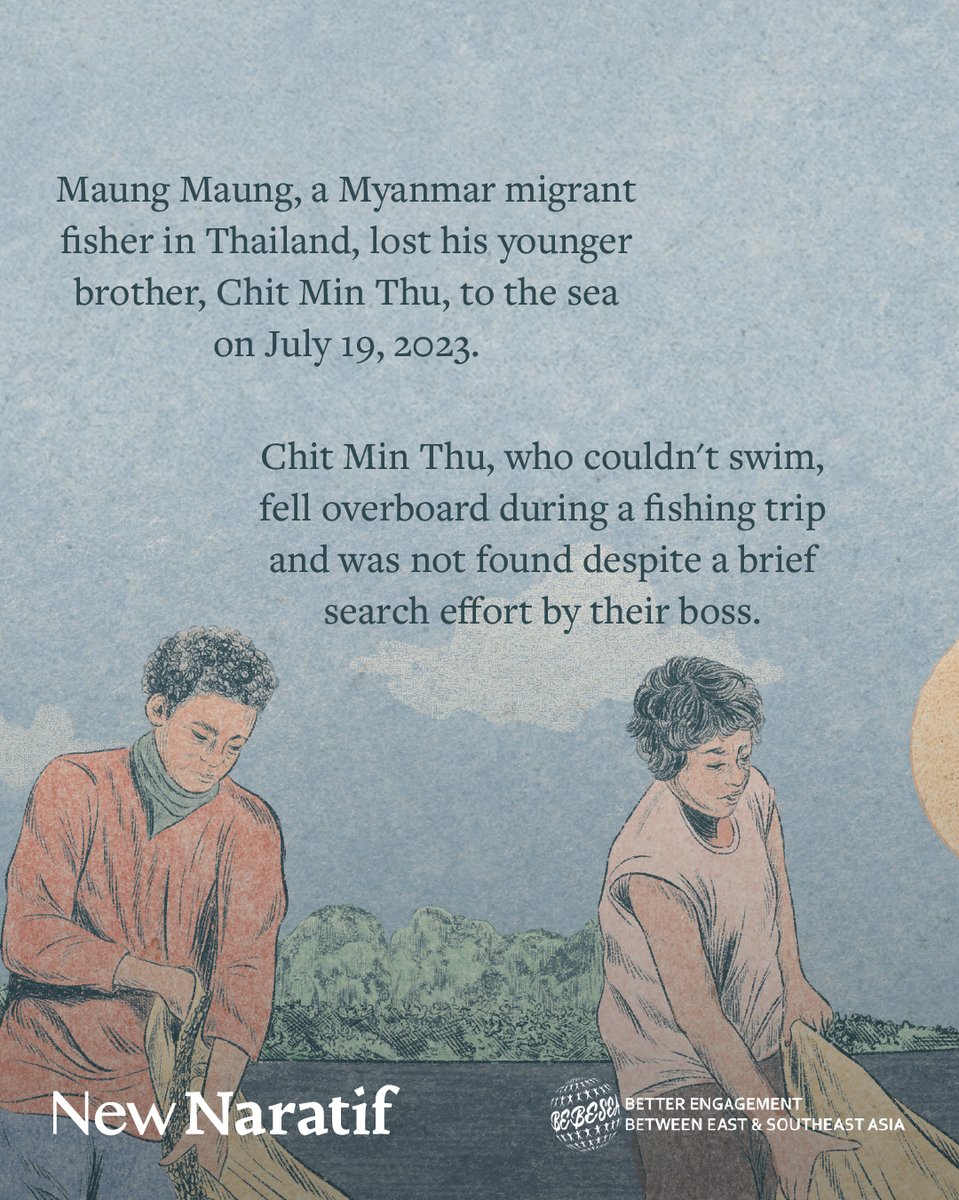 “Most of the fishers in Thailand are Myanmar migrant workers who have been fleeing from their country since the 2021 coup.

In Thailand, they are facing another threat: working with many risks, ranging from losing body parts to death, without proper protection.”