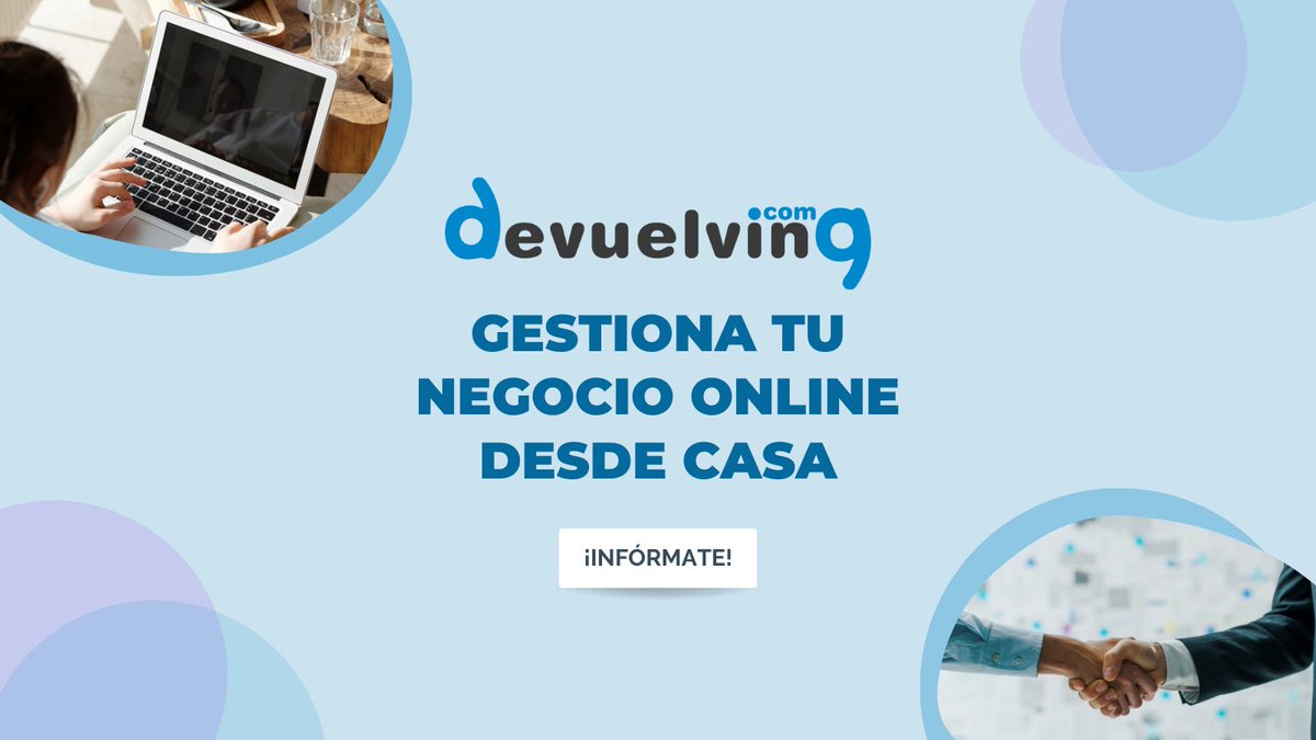🤔 ¿Estás buscando la oportunidad perfecta para emprender? ¡Somos la solución! ✨

🏡 Gestiona tu negocio desde casa.

⌛ Flexibilidad, tus propios horarios y más ingresos.

📲 Más info en nuestra web 👇
grupodevuelving.com/contacto/

#Devuelving #TiendaOnline #Emprendimiento
