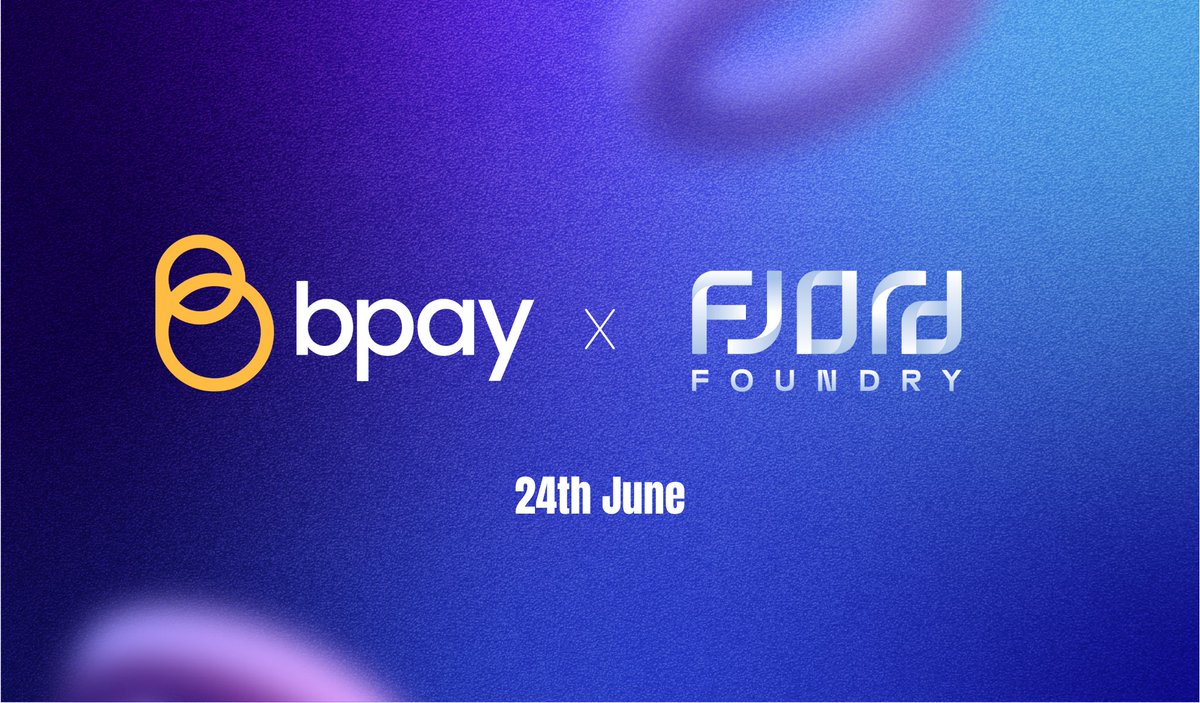 bpay_token's tweet photo. 🔥🔥EXCITING NEWS! 

📷We are thrilled to announce that $BPAY token has now been officially curated and scheduled to launch an LBP on @FjordFoundry 

https://t.co/DHoD3PyXCz

Date: 24th June!

Stay tuned for more information on how to participate!

Join our channel:
https://t.co/6pBTPJkYpT

#FjordFoundry
