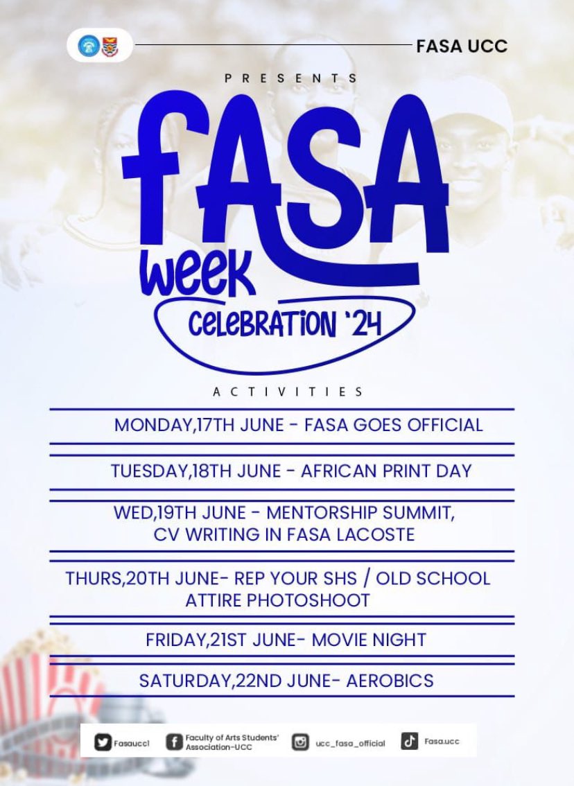 FasaUcc1's tweet photo. 🚨‼️Important Update‼️🚨

We regret to inform you that, due to unexpected circumstances beyond our control, the FASA Week celebration has been postponed. We extend our sincere apologies for any inconvenience this may cause and appreciate your understanding and support. Thank you. https://t.co/RihyA3aMR1