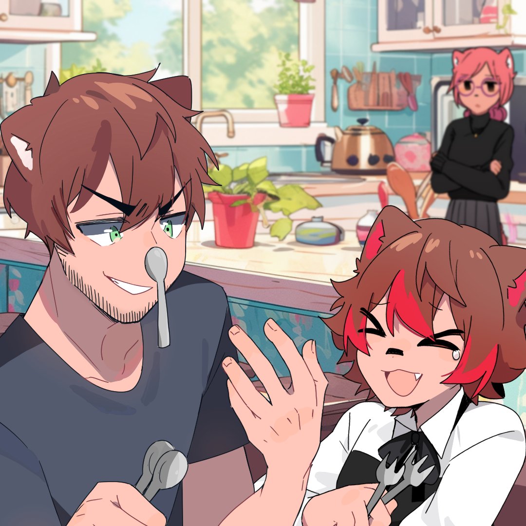 RakkunX's tweet photo. Mi papá se divirtió mucho el domingo 🥳 aquí les dejo foto de mi él y yo haciendo desmadre en la cocina 😌

Mi familia hoy en día es más feliz gracias a que todos ustedes me apoyan.

¡Muchas gracias! ☺️☺️ https://t.co/lYmYTPdeIf