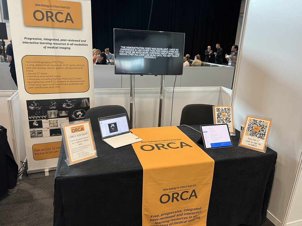Come and give our quiz a go. Prizes available for the winner (announced at the end of #SOA24) 

@ORCA_education <a href="/SmallzAlex/">Alex Small</a> <a href="/MaxRidley3/">Max Ridley (@maxridley.bsky.social)</a> <a href="/EvolutionaryICM/">James Morgan</a> <a href="/ICS_updates/">Intensive Care Society 💙</a>