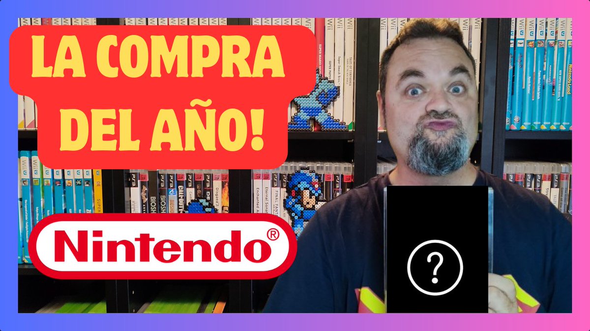 Esta noche a partir de las 21.00h en YouTube os enseñaré la compra más importante de lo que va de año, un juegazo de la 8 bits de Nintendo a estrenar en 2024! Os espero!

youtu.be/8t6_svicBY8?si…