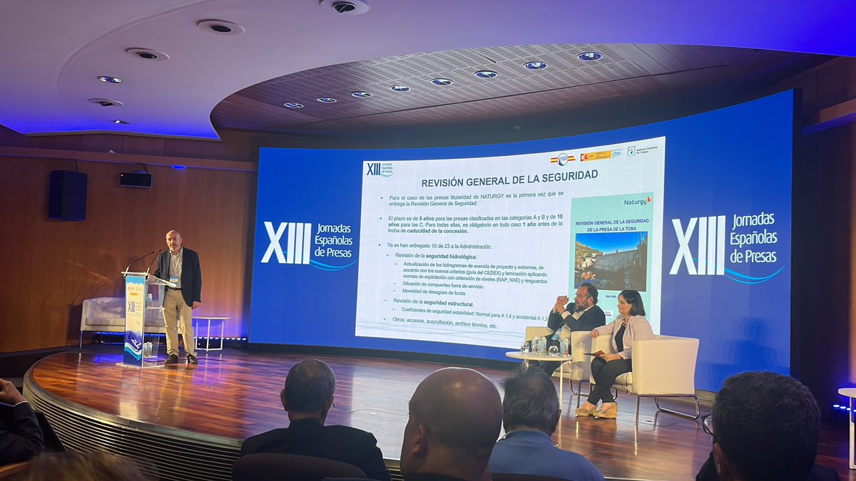 <a href="/ICOLDCIGB/">ICOLD-CIGB</a> <a href="/baztan_j/">F. Javier Baztán</a> <a href="/carbarlar/">Carlos Barbero</a> <a href="/aigua_cat/">ACA</a> <a href="/CH_Ebro/">Confederación Hidrográfica del Ebro</a> Subtema  A.1 La aplicación de las nuevas normativas de seguridad de presas moderado por Israel Sánchez (<a href="/TYPSAGroup/">TYPSA</a>) y María Chacón (<a href="/Endesa/">endesa</a>)