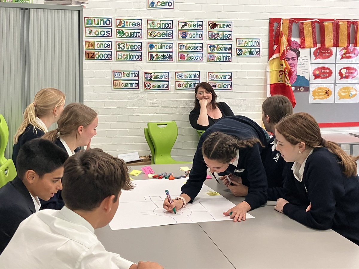 sjsfutures's tweet photo. Our penultimate round of workshops for today’s @StJohnsSurrey Fourth Form Careers Carousel are well underway and it’s great to see pupils getting stuck in! https://t.co/4VJ7WaTnUl