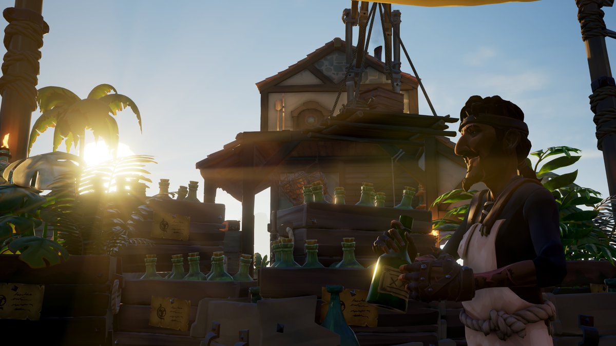 The Grog Shop has finally opened! 🍻

Theme: Grog Guzzling

#SoTShot #SeaOfThieves <a href="/SeaOfThieves/">Sea of Thieves</a>