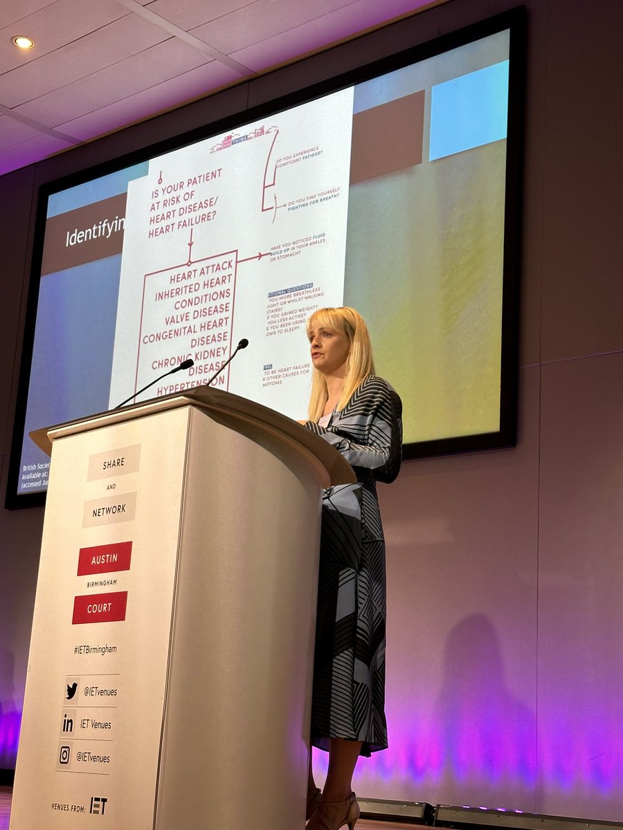 Fellow #HeartFailure #pharmacist <a href="/angharadgriffi5/">Angharad Griffiths (Thomas)</a> expertly delivering a session on who is at risk of HF, how we find them and how we should refer for appropriate prevention and management #FindMe #25in25 <a href="/bancccouncil/">BANCC💙</a> <a href="/BSHNurseForum/">BSH Nurse Forum</a> <a href="/ukcpahf/">UKCPA Heart Failure sub-Committee</a> <a href="/UKCPACardiac/">UKCPA Cardiovascular Committee</a>