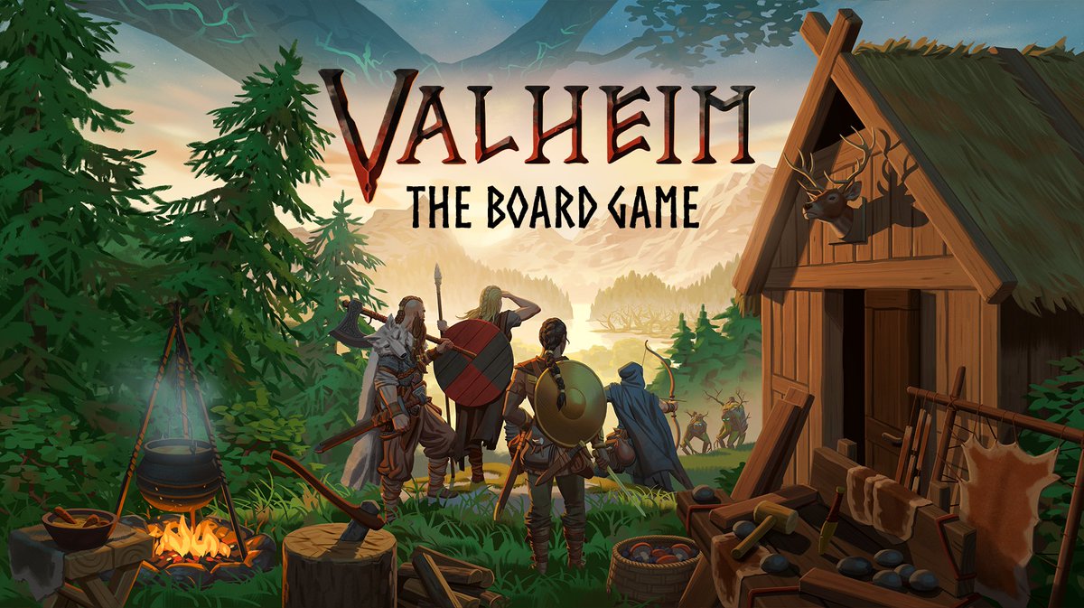 ✨ More big news! ✨ It was just announced that #Valheim is getting its own board game, developed by our incredible friends at Mood Publishing 🎲 Read more and sign up for updates on the Gamefound page here: gamefound.com/en/projects/mo…