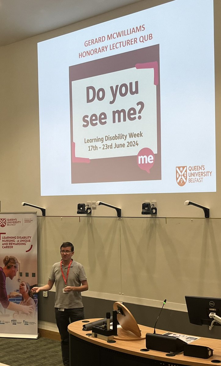 An inspirational presentation from Gerard McWilliams discussing the barriers and challenges he had to overcome as a person with a learning disability to undertake further education. Do you see me?
