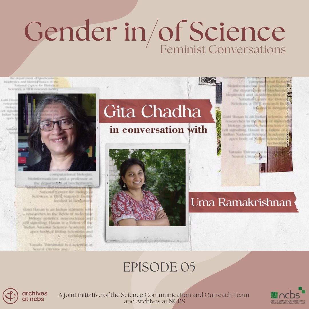 🎙️Episode 5 of Gender in/of Science is now up!

Watch here: youtube.com/watch?v=JDxmcS… 

#scicommpodcast #podcast #sciencepodcast #womeninstem #womeninscience #womenbiologists #feminisminscience
