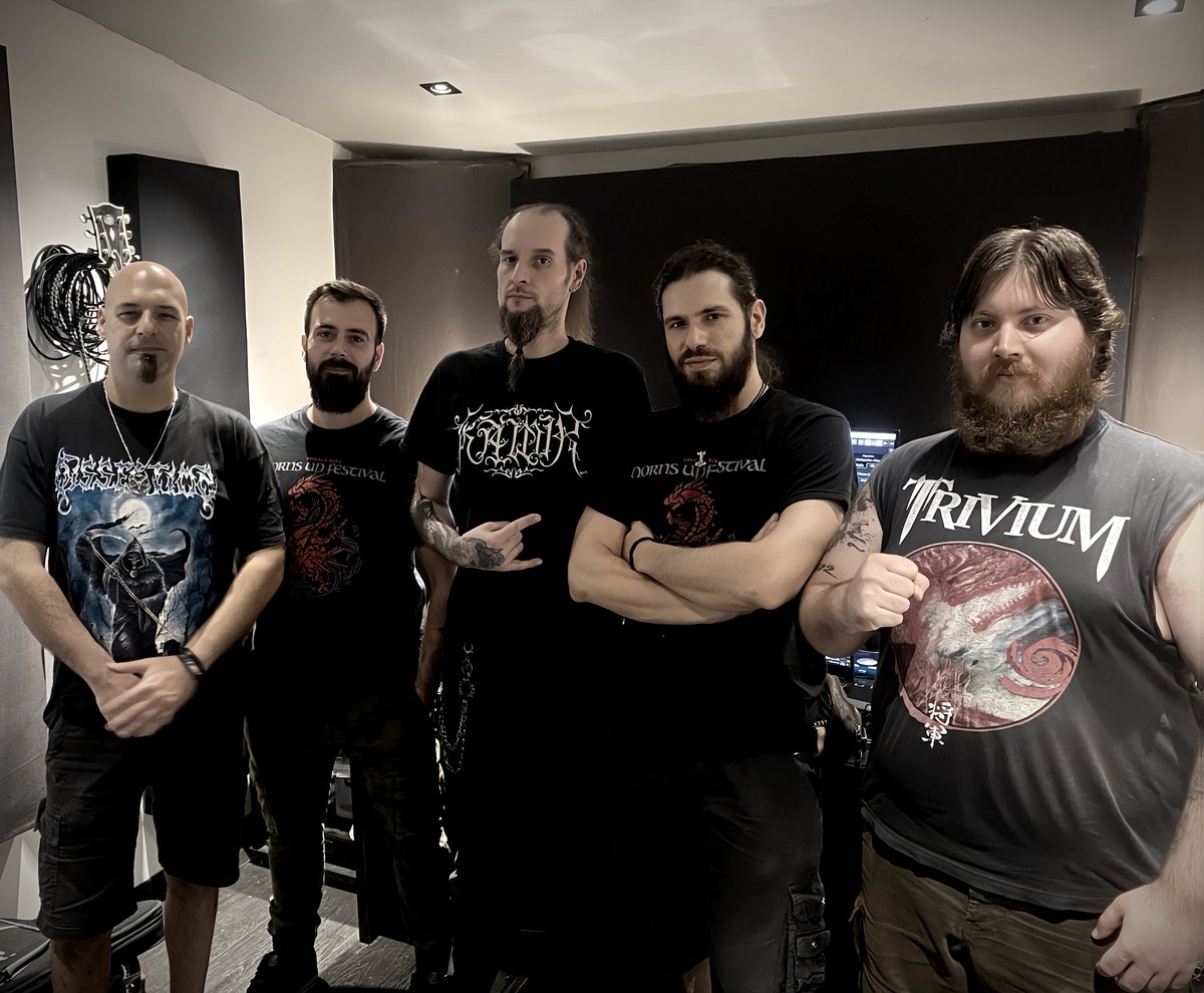EnthronedSerpnt's tweet photo. We are pleased to announce that the mixing and mastering of our upcoming album is complete!

#EnthronedSerpent #EmbraceTheSerpent #mixing #mastering #symbolicp #BlackMetal #DeathMetal #ExtremeMetal #hellenicblackmetal #hellenic_black_metal #announcement #newrelease #staytuned https://t.co/iO7J0cZKpf