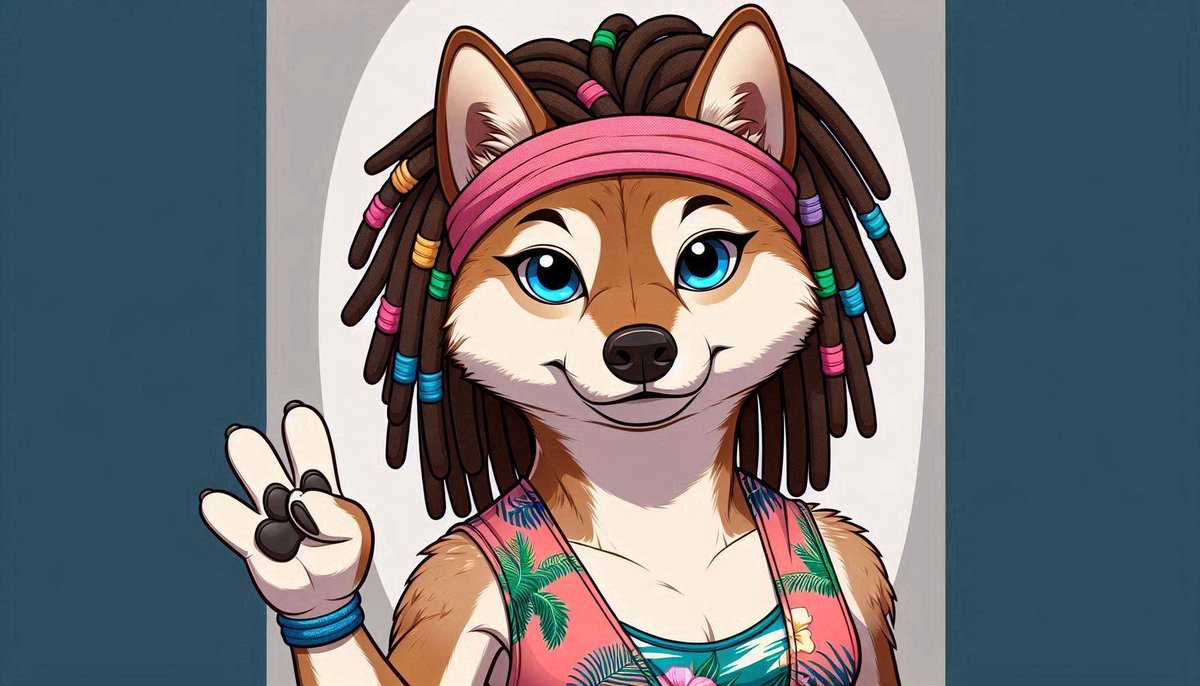 Jdoglovescrypto's tweet photo. @juliadziesinska Everywhere she goes, Bonga spreads pawsitivity. She's a beacon of love, shining from the inside out. Her heart glows with kindness, lighting up the world one paw at a time. Let's all bask in Bonga's warm light and share the love! #LightOfLove #PawsitiveVibes 💖🐾 https://t.co/OJ6OsPexfu