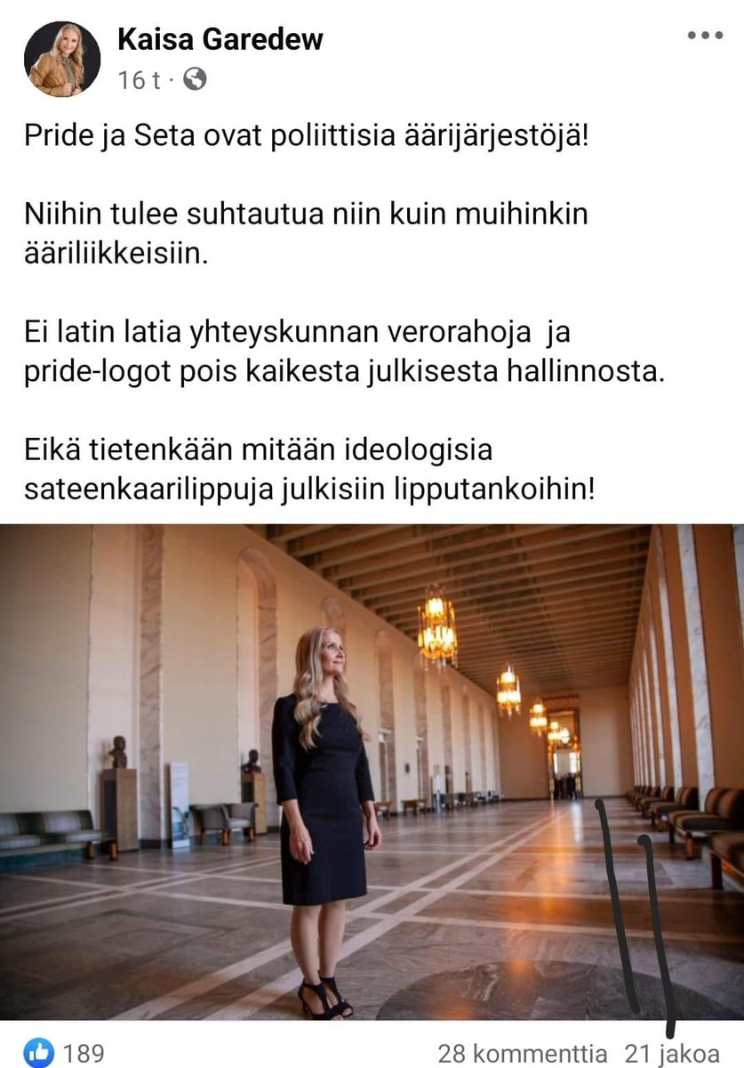 Sitooko Valtioneuvoston tiedonanto yhdenvertaisuuden,tasa-arvon ja syrjimättömyyden edistämisestä suomalaisessa yhteiskunnassa persuja <a href="/ir_rkp/">Riikka Purra</a>?Onko tämä mielestänne linjassa tiedonannon kanssa,<a href="/PetteriOrpo/">Petteri Orpo</a> <a href="/adleande/">Anders Adlercreutz</a> <a href="/SariEssayah/">Sari Essayah</a>? 

Onko hallitus meidän 🏳️‍🌈 puolella? Näyttäkää se.