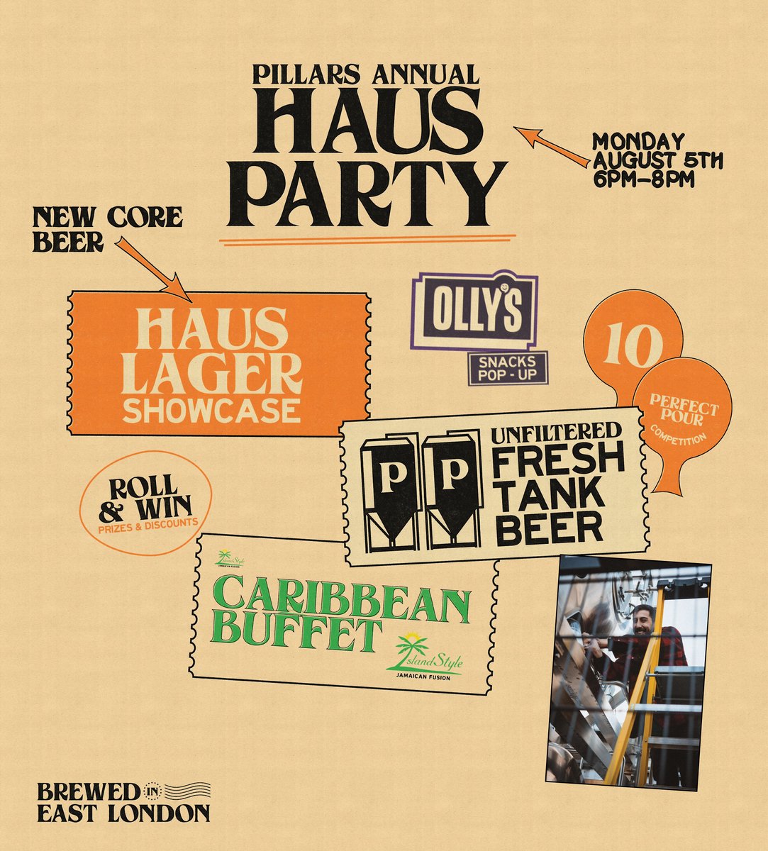 peterckennelly's tweet photo. Beer press and trade friends! Please come along to our next Tank Party @PillarsBrewery. We're going to be launching a new core range beer, fresh unfiltered tank beer and much more! Come one, come all!

You can sign up here: https://t.co/mdRquQH66U https://t.co/676JeJhxsl