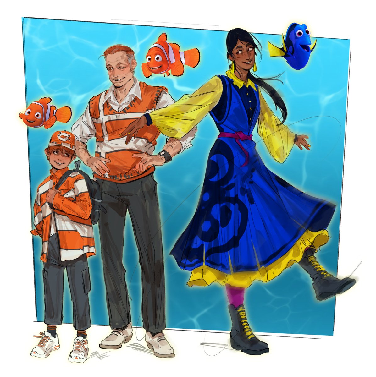 CrazyTom0712's tweet image. пересмотрела😌
#findingnemo